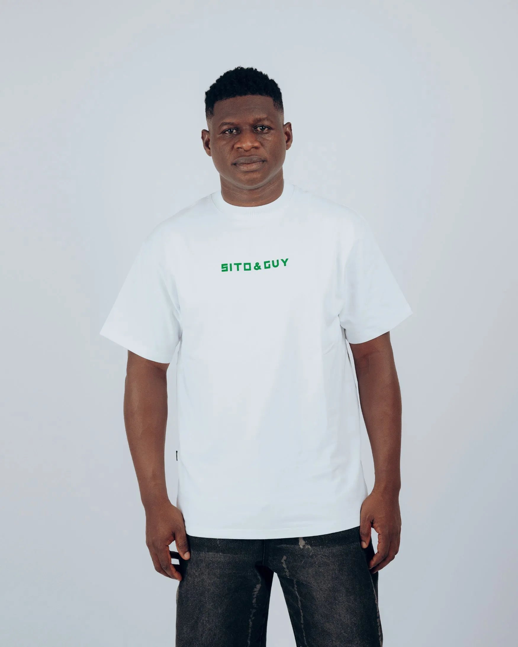 Sito & Guy Urban Stamp T-Shirt in White