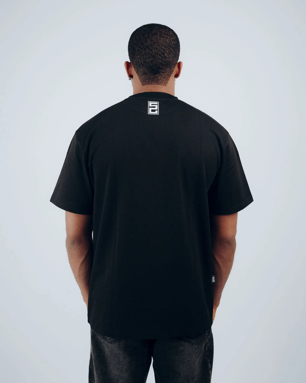Icon Grid T-Shirt in Black