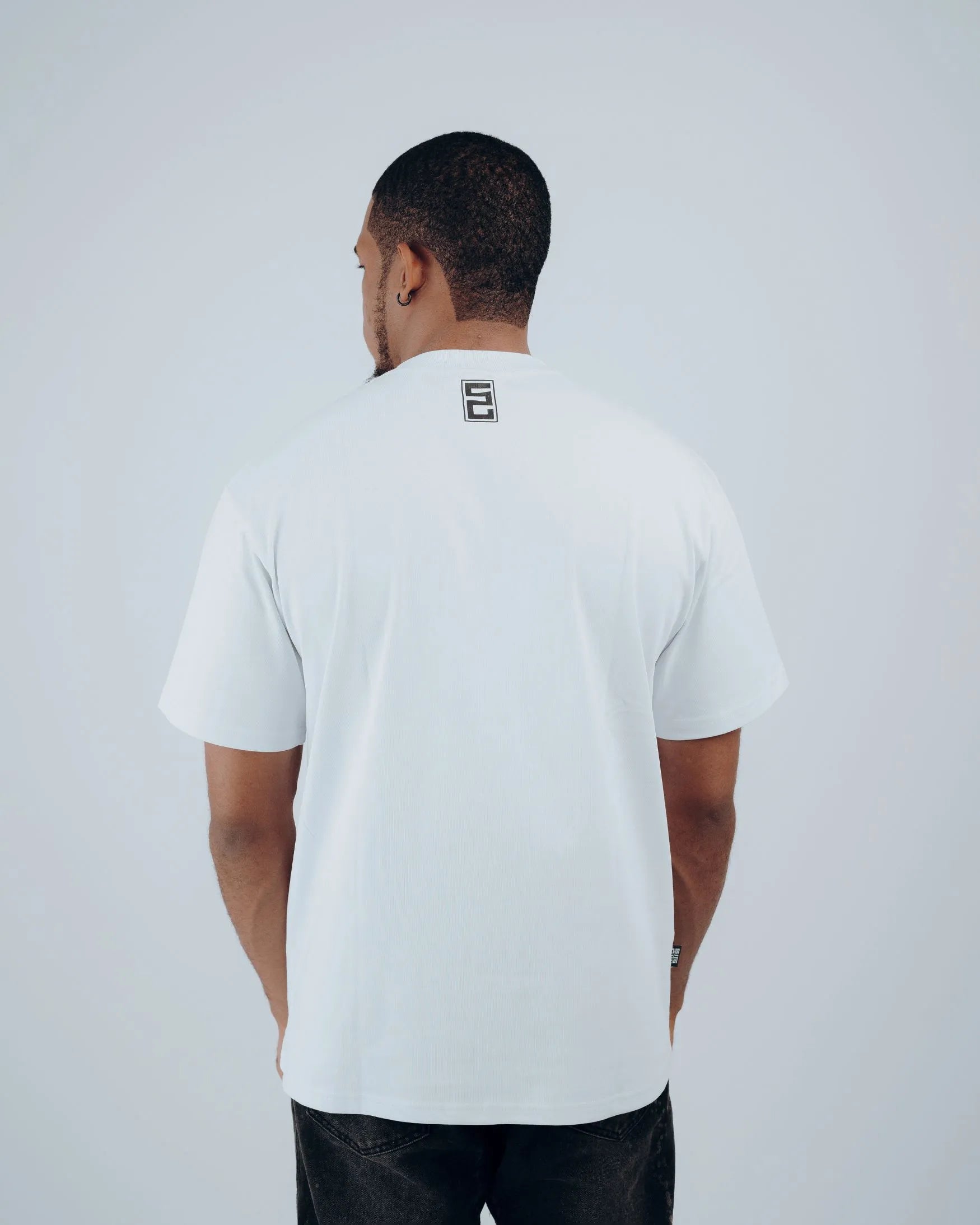 Icon Grid T-Shirt in White