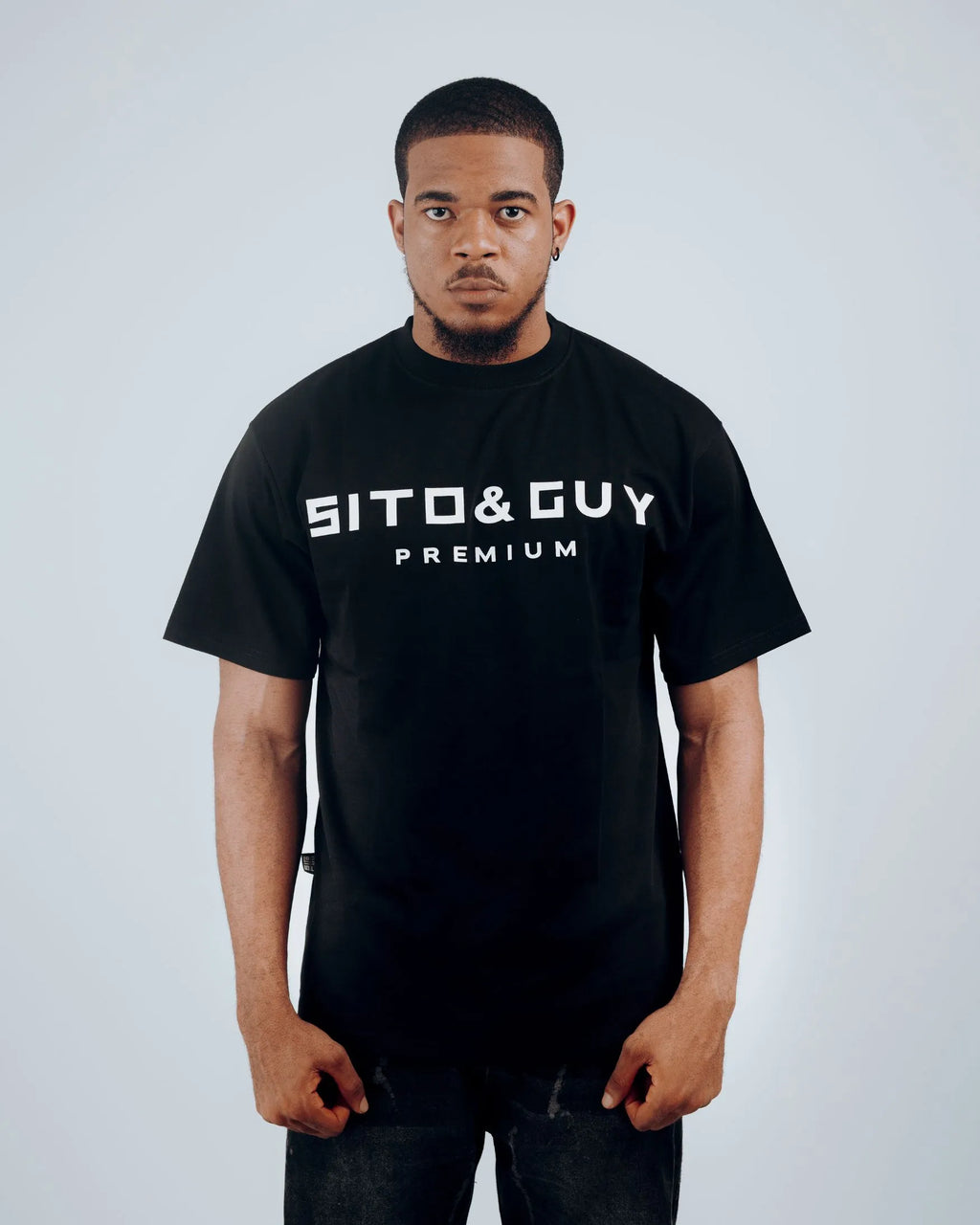 Sito & Guy Premium T-Shirt in Black