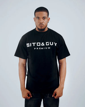 Sito & Guy Premium T-Shirt in Black