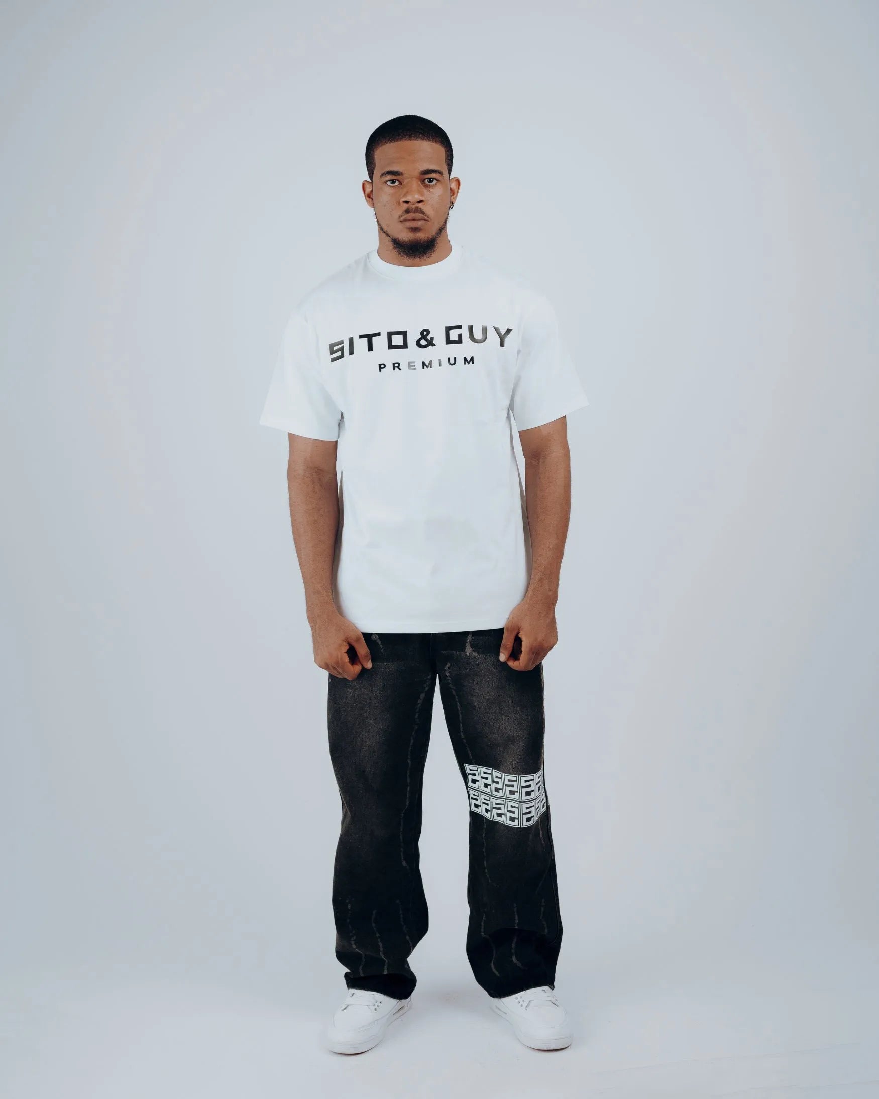 Sito & Guy Premium T-Shirt in White