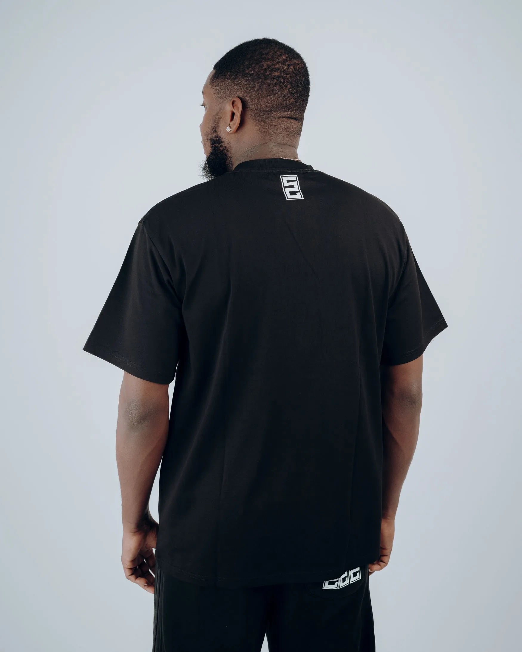 Sito & Guy Triple Echo T-Shirt in Black