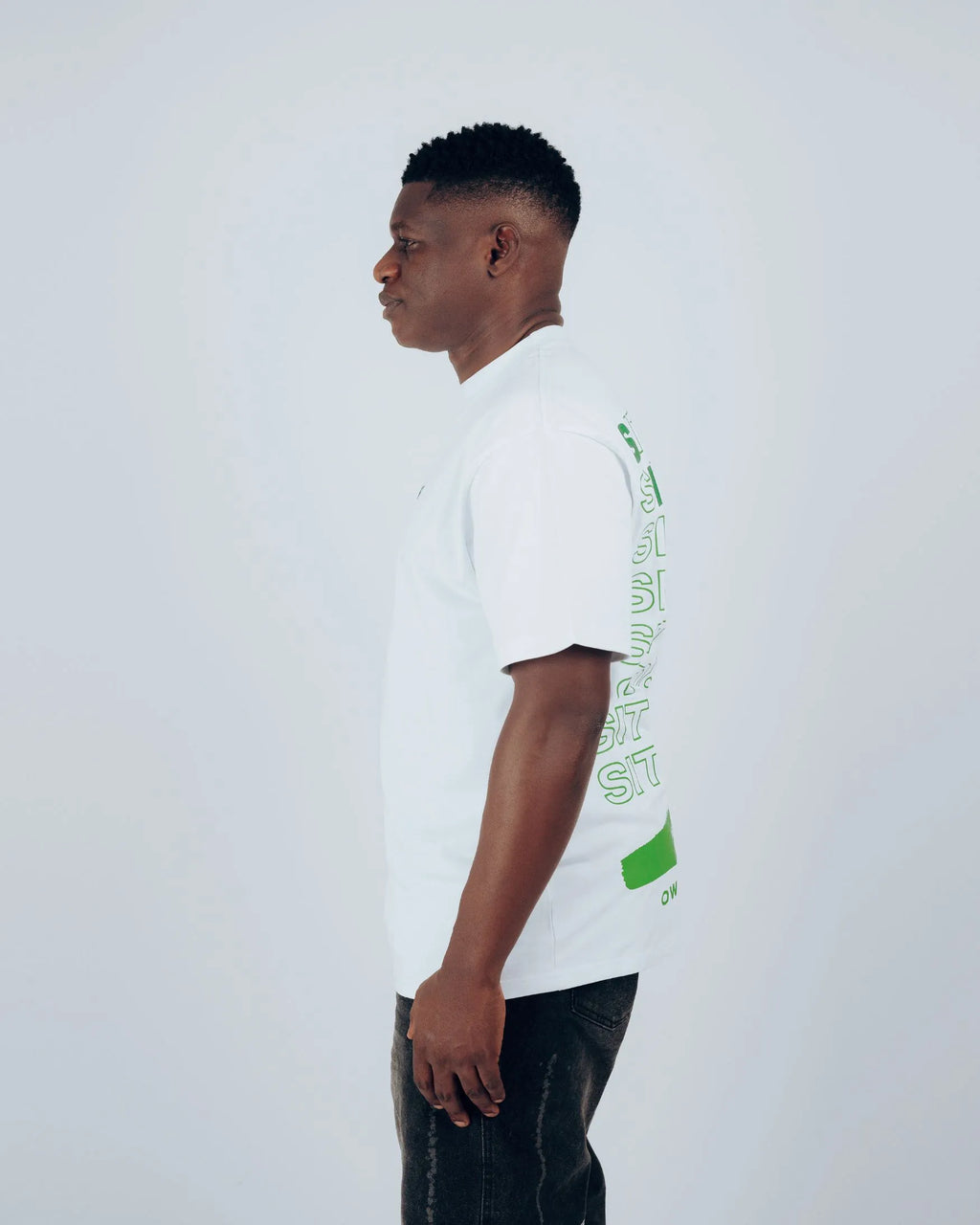 Sito & Guy Urban Stamp T-Shirt in White