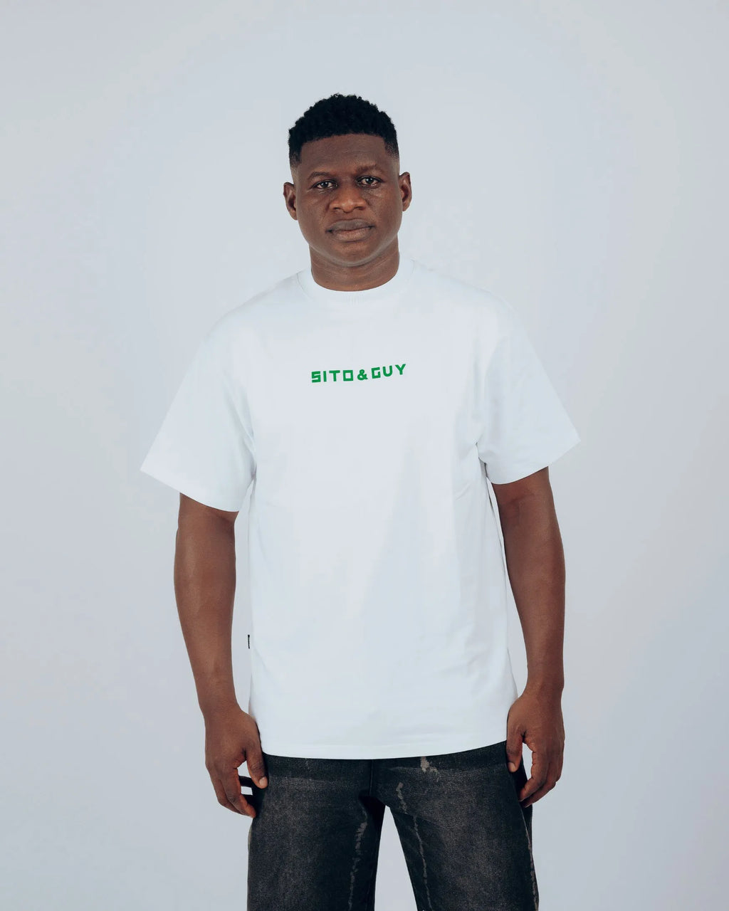 Sito & Guy Urban Stamp T-Shirt in White